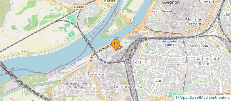 localisation de l'entreprise MONSIEUR KEVIN MELLARD  AVIGNON