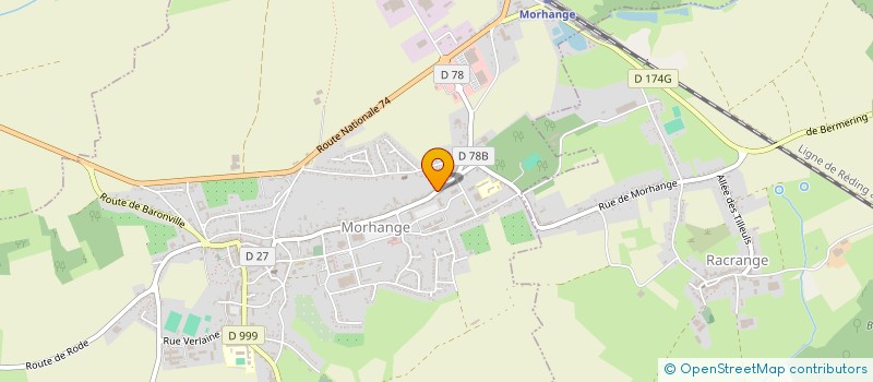 localisation de l'entreprise MONSIEUR KEVIN MENAOUM  MORHANGE