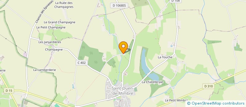 localisation de l'entreprise MONSIEUR KEVIN MENARD  VERNANTES