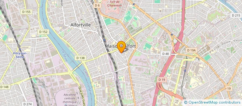 localisation de l'entreprise MONSIEUR KEVIN MENDIBOURE  MAISONS-ALFORT