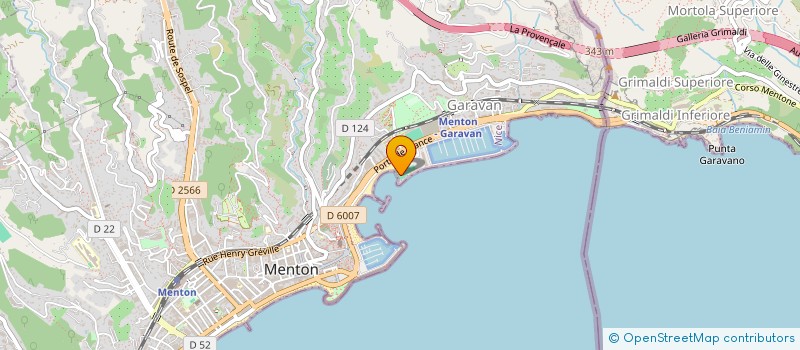 localisation de l'entreprise MONSIEUR KEVIN MENGUY  MENTON