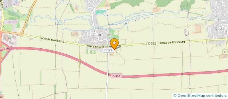 localisation de l'entreprise MONSIEUR KEVIN MEPPIEL  ALTORF