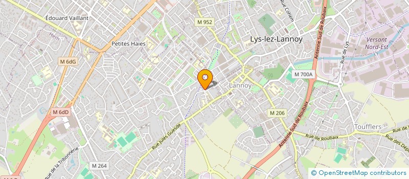 localisation de l'entreprise MONSIEUR KEVIN MESSIAEN  HEM