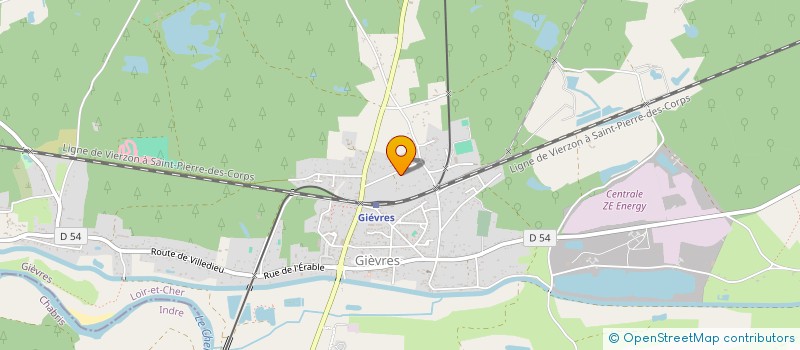 localisation de l'entreprise MONSIEUR KEVIN MICHELET  BOURGES