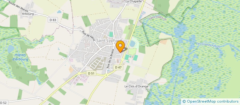 localisation de l'entreprise MONSIEUR KEVIN MICHELS  SAINT-LYPHARD