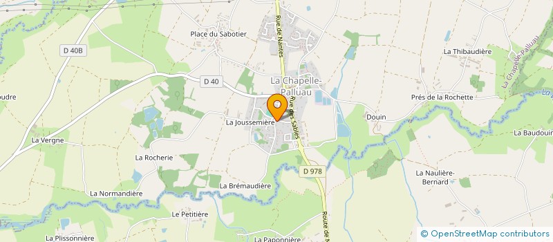 localisation de l'entreprise MONSIEUR KEVIN MIGEOT  LA CHAPELLE-PALLUAU