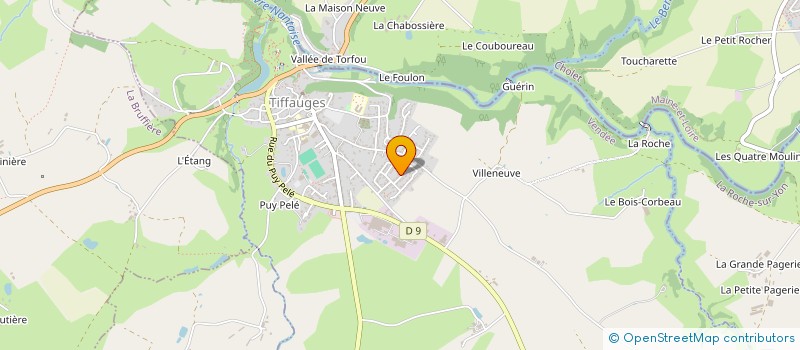 localisation de l'entreprise MONSIEUR KEVIN MIGOUT à SEVREMOINE