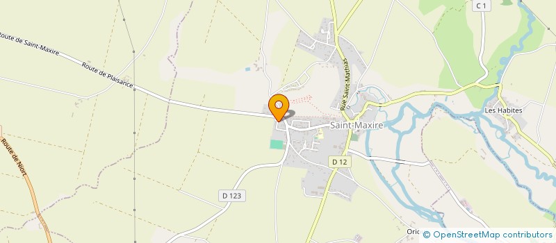 localisation de l'entreprise MONSIEUR KEVIN MIOT  SAINT-MAXIRE