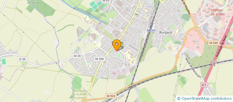 localisation de l'entreprise MONSIEUR KEVIN MIR à SECLIN