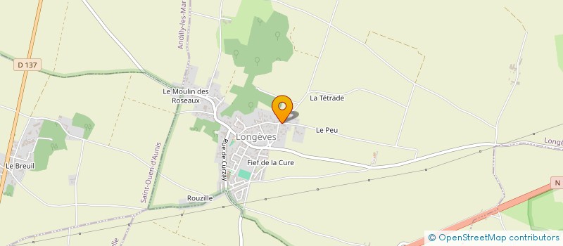 localisation de l'entreprise MONSIEUR KEVIN MOIZEAU  LONGEVES