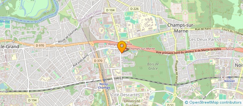 localisation de l'entreprise MONSIEUR KEVIN MOKE MASIKINI à CHAMPS-SUR-MARNE