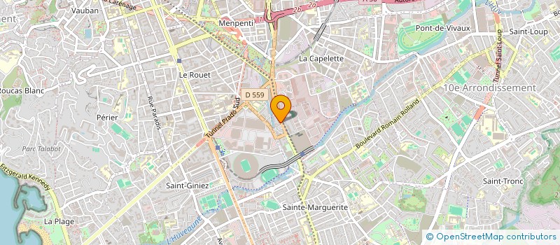 localisation de l'entreprise MONSIEUR KEVIN MOLIMBI à MARSEILLE 14EME