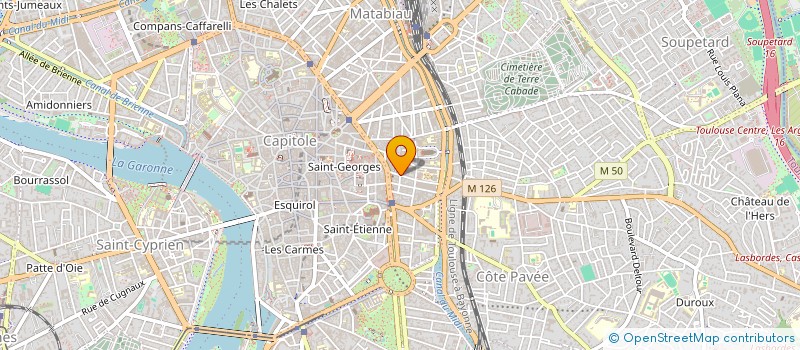 localisation de l'entreprise MONSIEUR KEVIN MONESTIE  TOULOUSE
