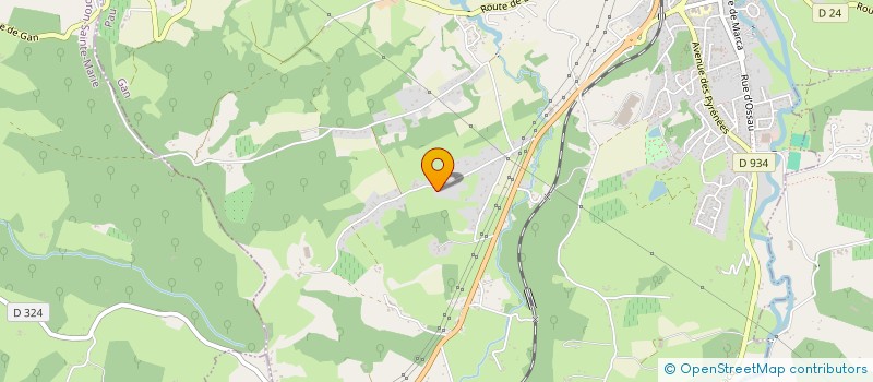 localisation de l'entreprise MONSIEUR KEVIN MONGRAND  GAN