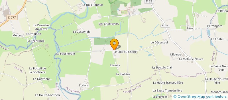 localisation de l'entreprise MONSIEUR KEVIN MONNERIE à MOULINS