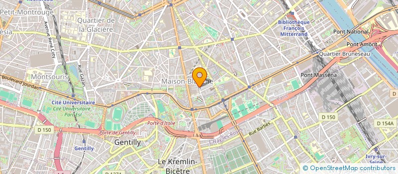 localisation de l'entreprise MONSIEUR KEVIN MONTIER à PARIS