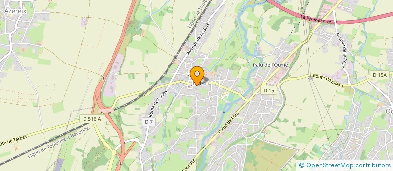 localisation de l'entreprise MONSIEUR KEVIN MORANT  JUILLAN