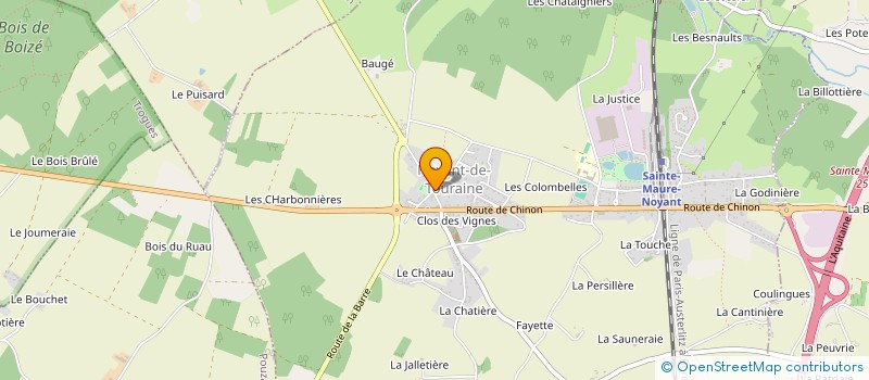 localisation de l'entreprise MONSIEUR KEVIN MOREAU  DRACHE