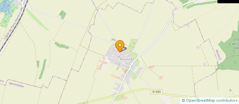 localisation de l'entreprise MONSIEUR KEVIN MOREL  ROUVREL