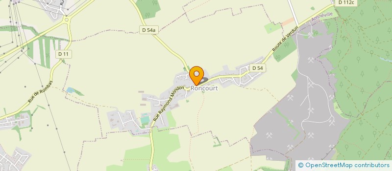 localisation de l'entreprise MONSIEUR KEVIN MORET  RONCOURT