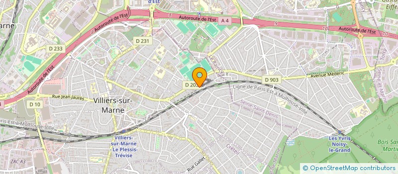 localisation de l'entreprise MONSIEUR KEVIN MOREUX  VILLIERS-SUR-MARNE