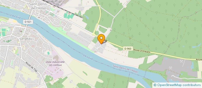 localisation de l'entreprise MONSIEUR KEVIN MORIN  SAINT-DENIS-DE-L'HOTEL