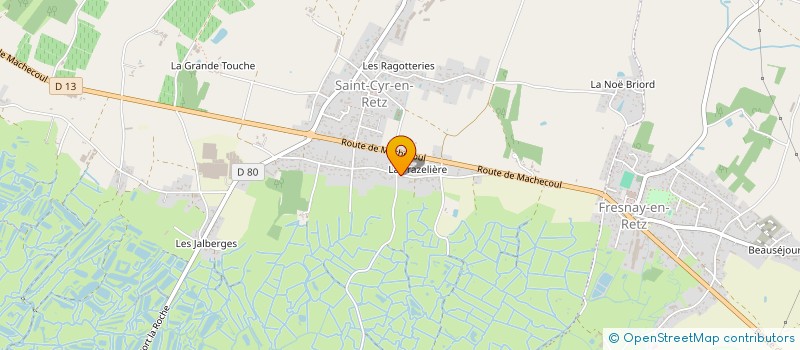localisation de l'entreprise MONSIEUR KEVIN MORNET à VILLENEUVE-EN-RETZ