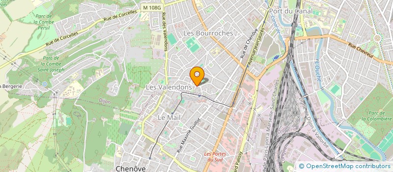 localisation de l'entreprise MONSIEUR KEVIN MORTIER  DIJON