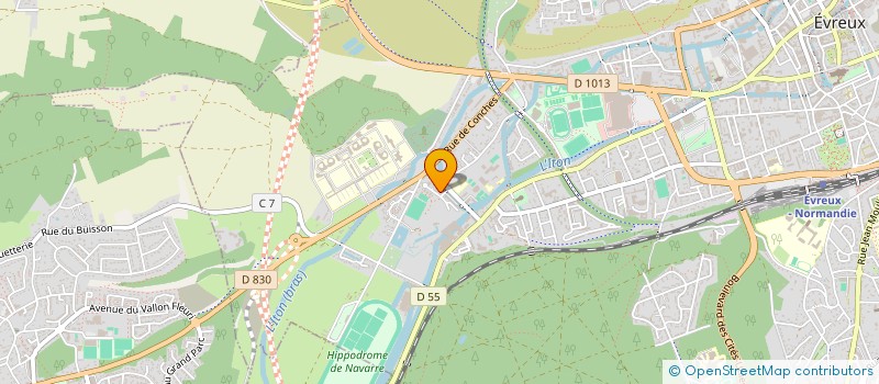 localisation de l'entreprise MONSIEUR KEVIN MOTINGIA MOBISI à EVREUX