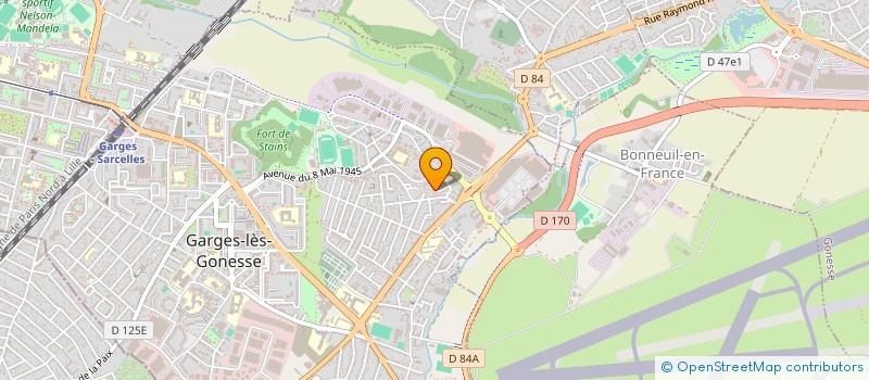 localisation de l'entreprise MONSIEUR KEVIN MOU  GARGES-LES-GONESSE