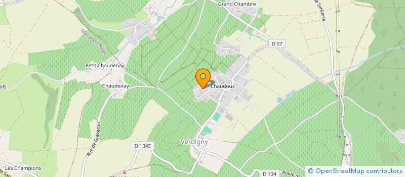 localisation de l'entreprise MONSIEUR KEVIN MOURET  VERDIGNY