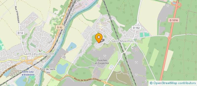 localisation de l'entreprise MONSIEUR KEVIN MOURRAN  SAINT-MAXIMIN