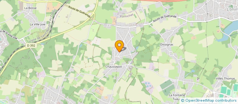 localisation de l'entreprise MONSIEUR KEVIN MOUSSET  PORNICHET