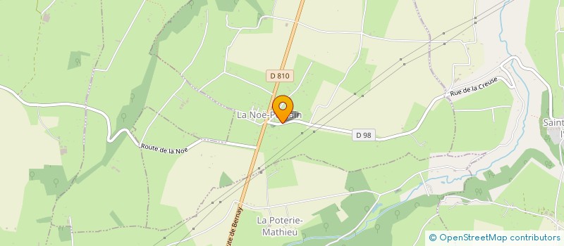 localisation de l'entreprise MONSIEUR KEVIN MULET  LA NOE-POULAIN