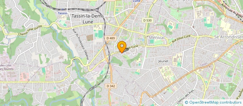 localisation de l'entreprise MONSIEUR KEVIN MULLER à LYON