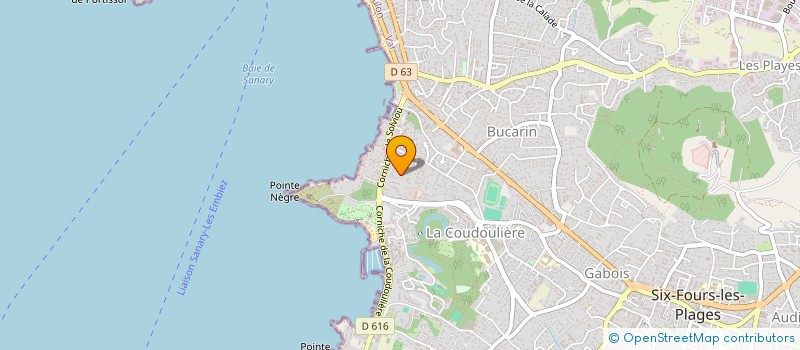 localisation de l'entreprise MONSIEUR KEVIN MUNIER à SIX-FOURS-LES-PLAGES