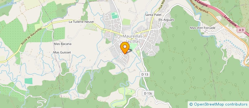 localisation de l'entreprise MONSIEUR KEVIN MUNOZ à MAUREILLAS-LAS-ILLAS