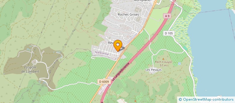 localisation de l'entreprise MONSIEUR KEVIN MUNSCH  NARBONNE