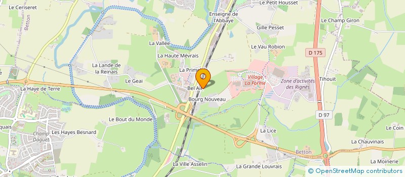 localisation de l'entreprise MONSIEUR KEVIN NADARAJAH  BETTON