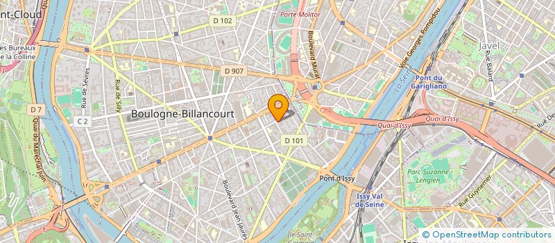 localisation de l'entreprise MONSIEUR KEVIN NARVAEZ MENA à BOULOGNE-BILLANCOURT