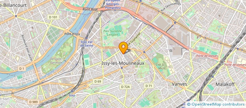 localisation de l'entreprise MONSIEUR KEVIN NASSIM MOKHTARI à ISSY-LES-MOULINEAUX