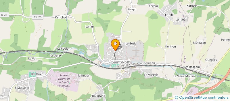 localisation de l'entreprise MONSIEUR KEVIN NATTIER  SAINT-NOLFF