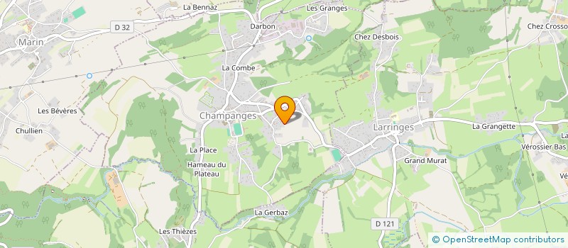 localisation de l'entreprise MONSIEUR KEVIN NAVARRO  CHAMPANGES