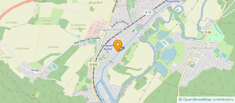 localisation de l'entreprise MONSIEUR KEVIN NEDELLEC  VILLERS-SAINT-PAUL