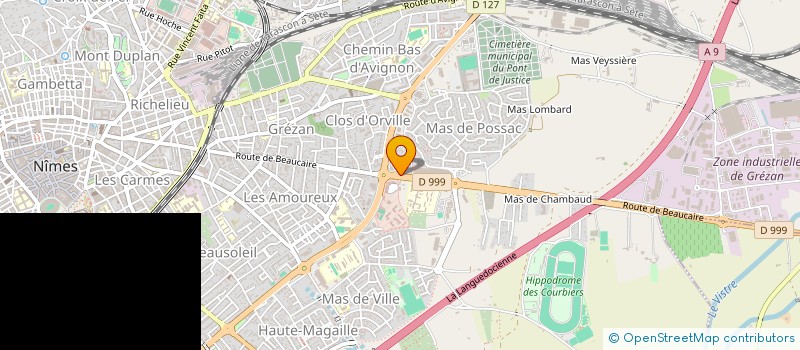 localisation de l'entreprise MONSIEUR KEVIN NENICH  NIMES