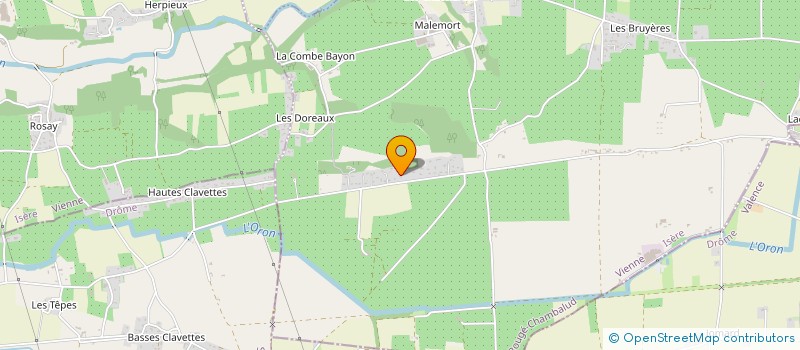 localisation de l'entreprise MONSIEUR KEVIN NIVON  BOUGE-CHAMBALUD