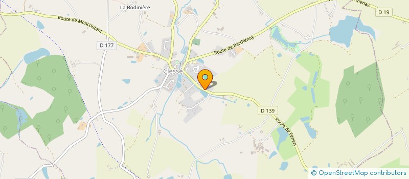 localisation de l'entreprise MONSIEUR KEVIN NOEL  CLESSE