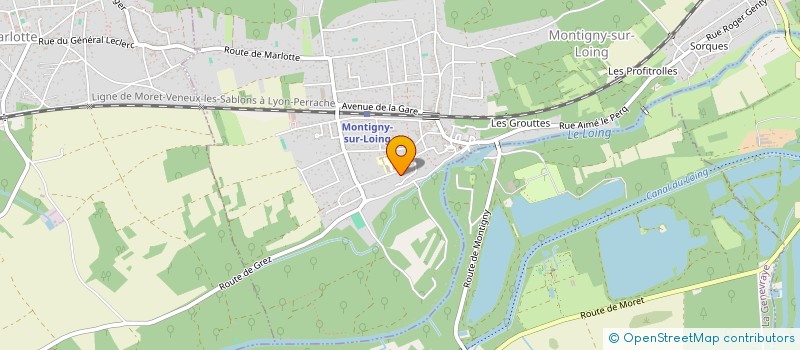 localisation de l'entreprise MONSIEUR KEVIN NOGUES à MONTIGNY-SUR-LOING