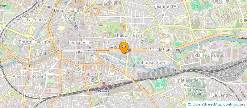 localisation de l'entreprise MONSIEUR KEVIN NOGUES  RENNES