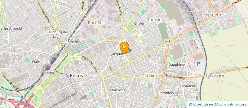 localisation de l'entreprise MONSIEUR KEVIN NOUVION  REIMS